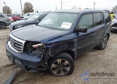 2015 Honda Pilot Lx from USA, damaged, VIN 5FNYF4H28FB029285
